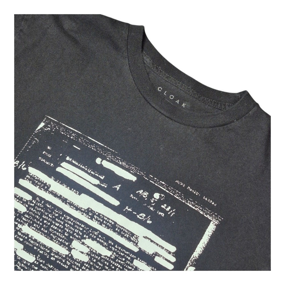 Cloak Men's Medium Redacted Graphic T Shirt Markiplier Jacksepticeye Black‎